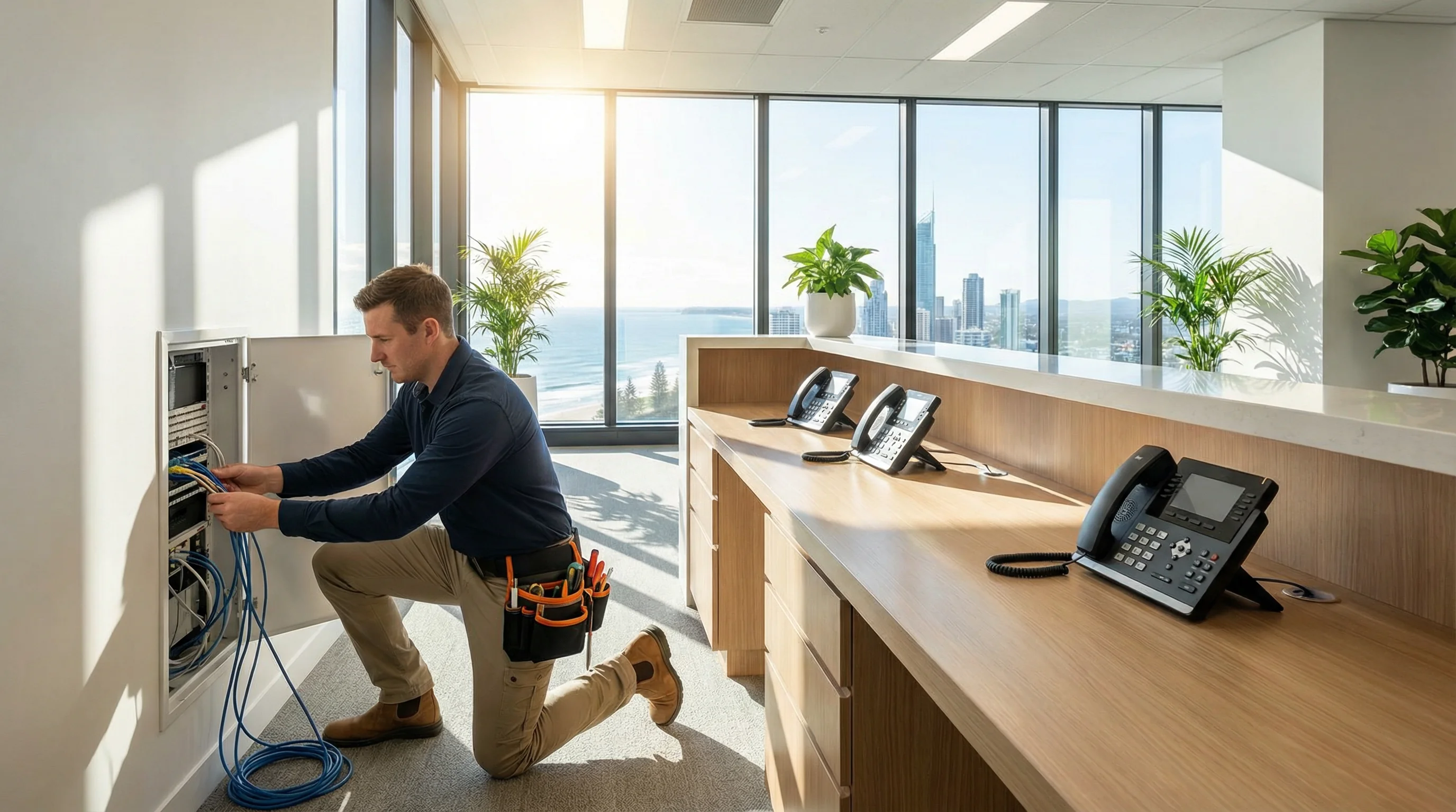 Business phone system installation Gold Coast — Bcom IT Solutions