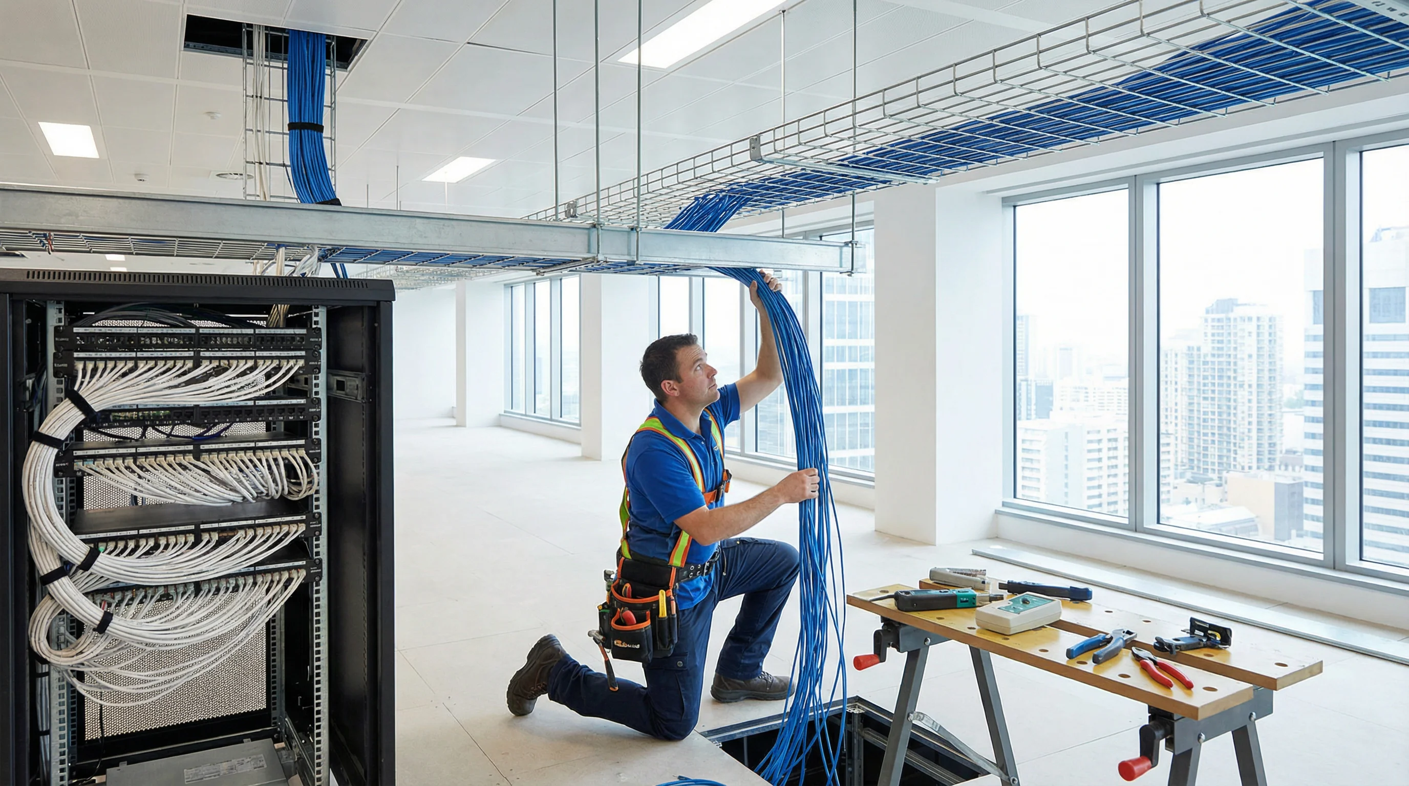 Phone line installation and cabling Gold Coast — Bcom IT Solutions