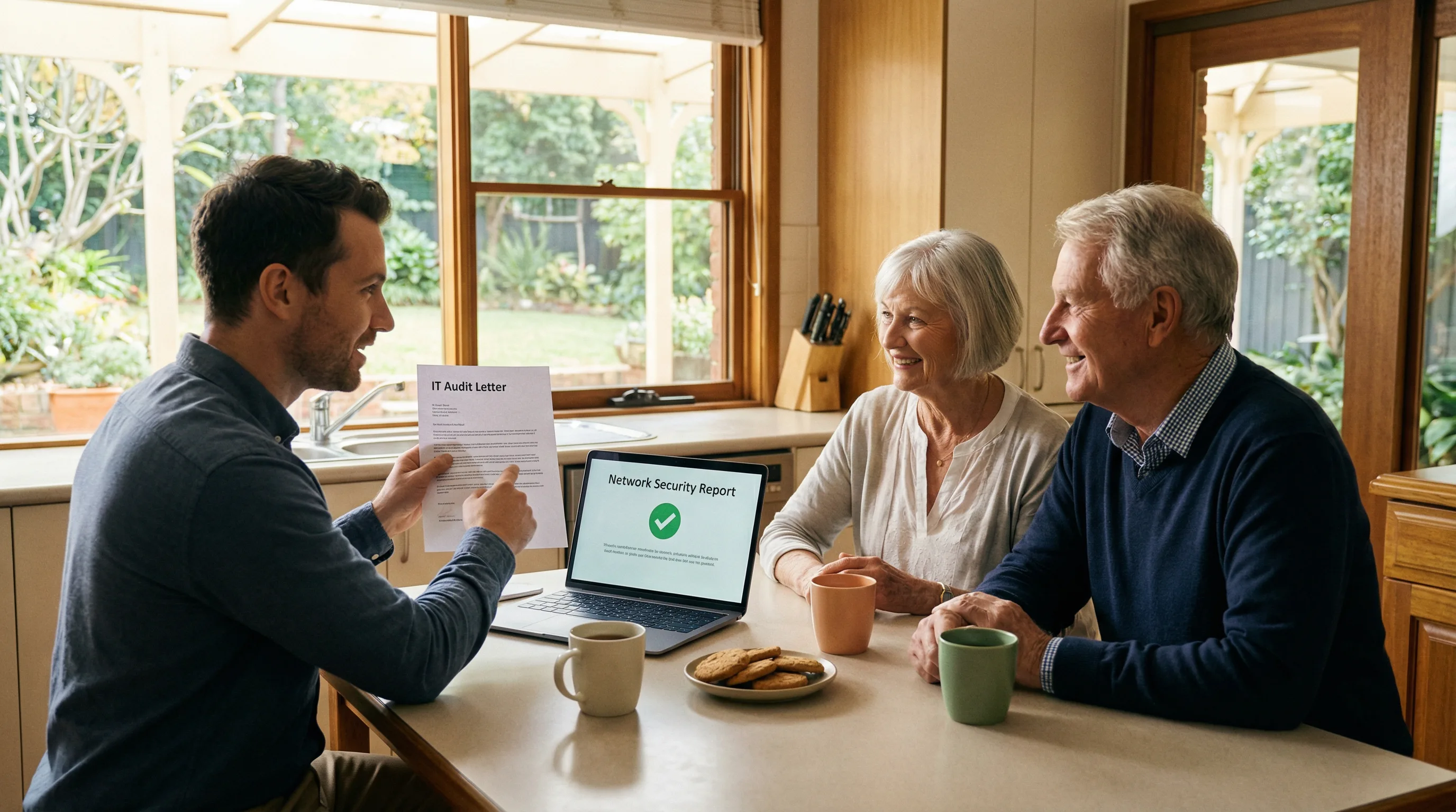 IT professional providing scam check and banking audit letter service Gold Coast